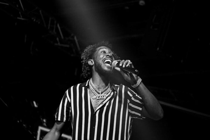 Desiigner performing live in Bahrain