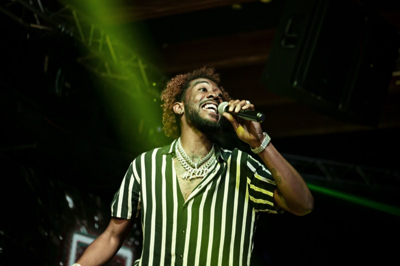 Desiigner performing live, Bahrain