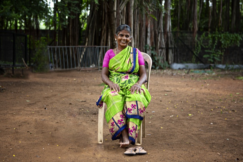 Street portrait, Chennai, India