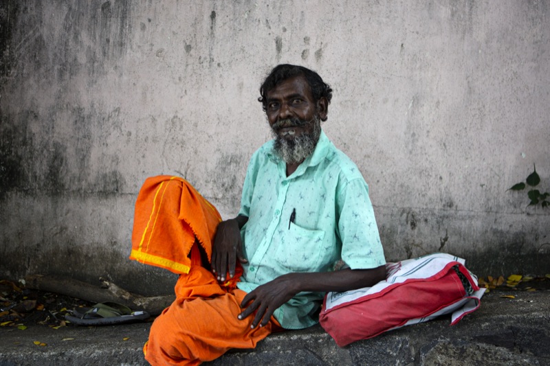 Street portrait, Chennai, India