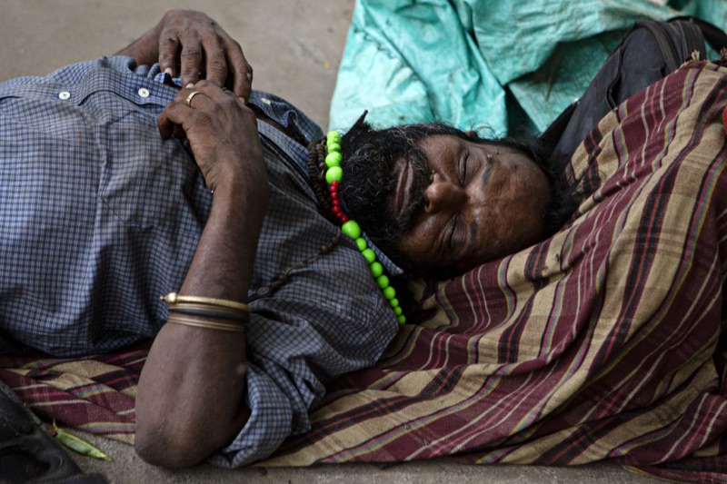 Street portrait, Chennai, India