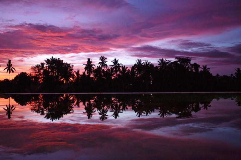 Sunset, Ubud, Bali
